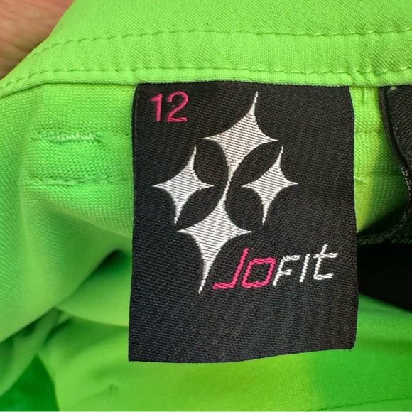 Jofit Skort Womens Lime Green Tennis Golf Skort - Picture 5 of 7